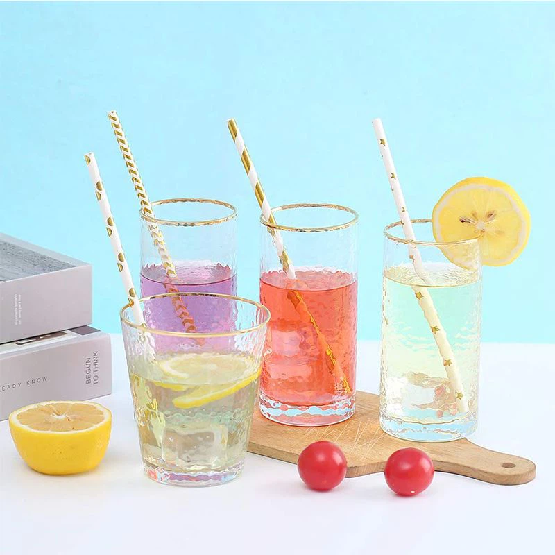Disposable Cocktail Paper Drinkg Straws 5
