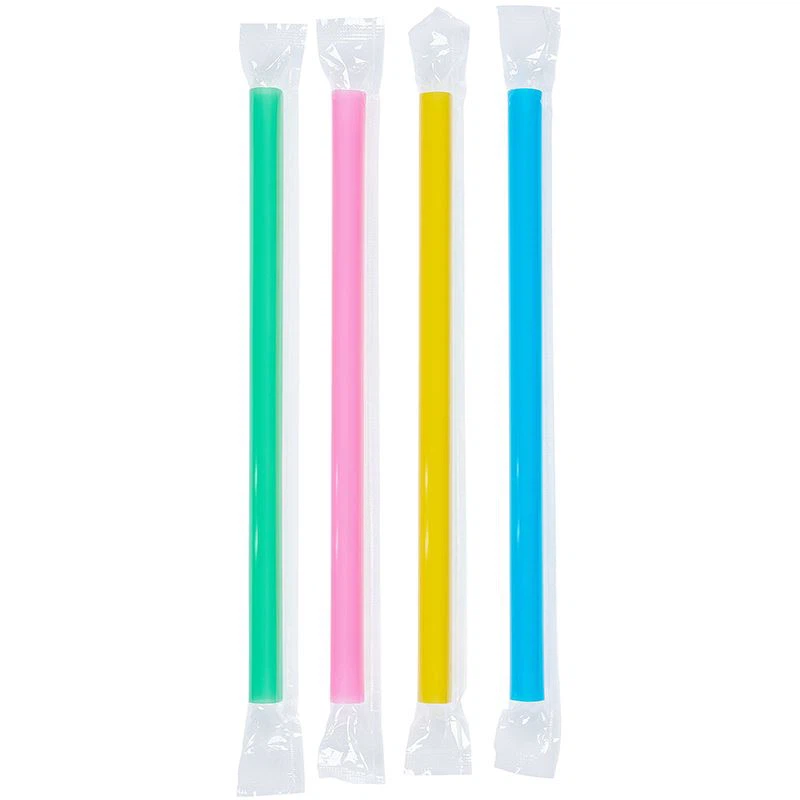 Individual Package -Free Sample Colorful PLA Straw Individual Package -Free Sample Colorful PLA Straw