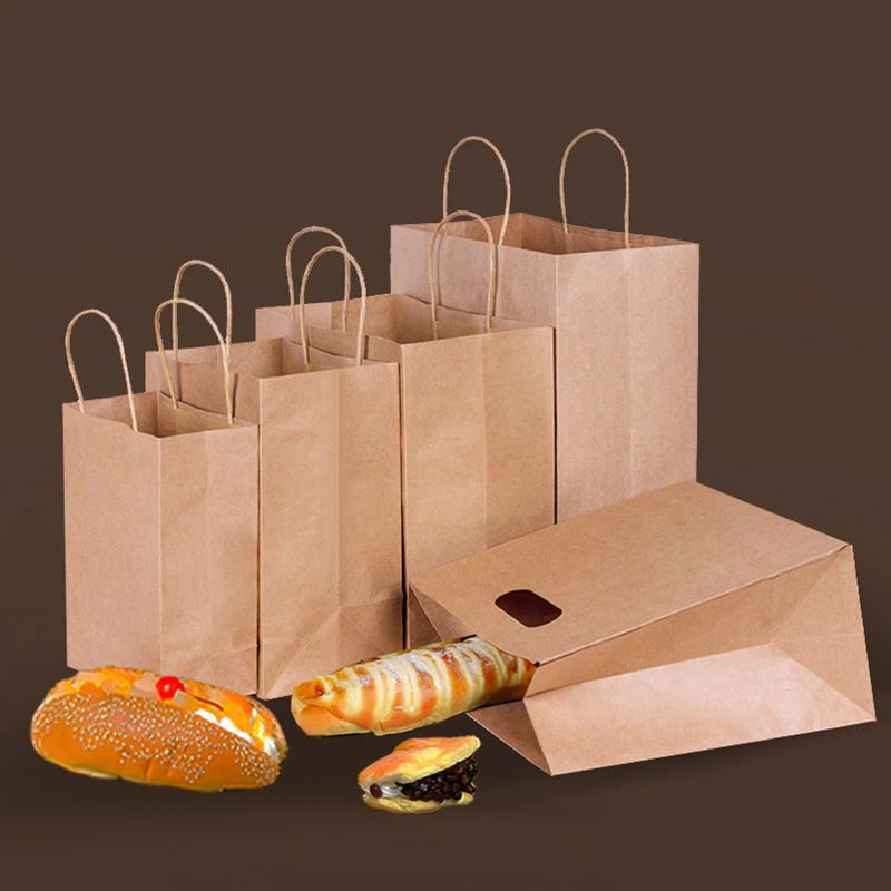 Custom Printed Logo Recycled Lunch Food Package 4