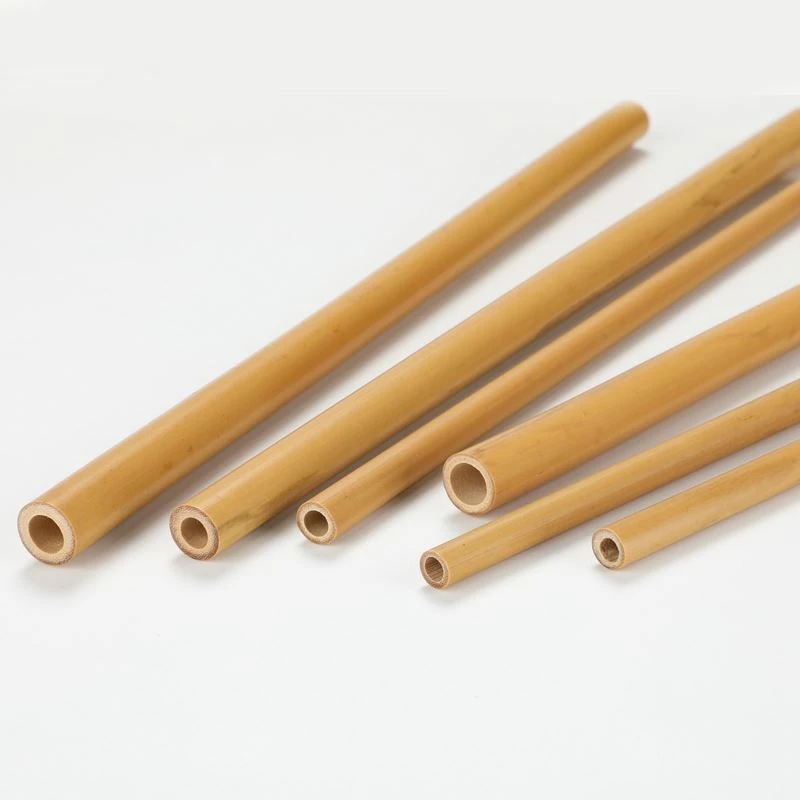 Biodegradable Organic  Natural Bamboo Straw 5