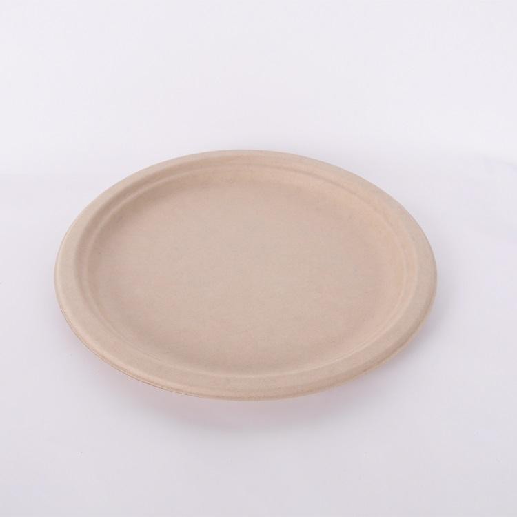 Wheat Straw Pulp Paper Plate 1