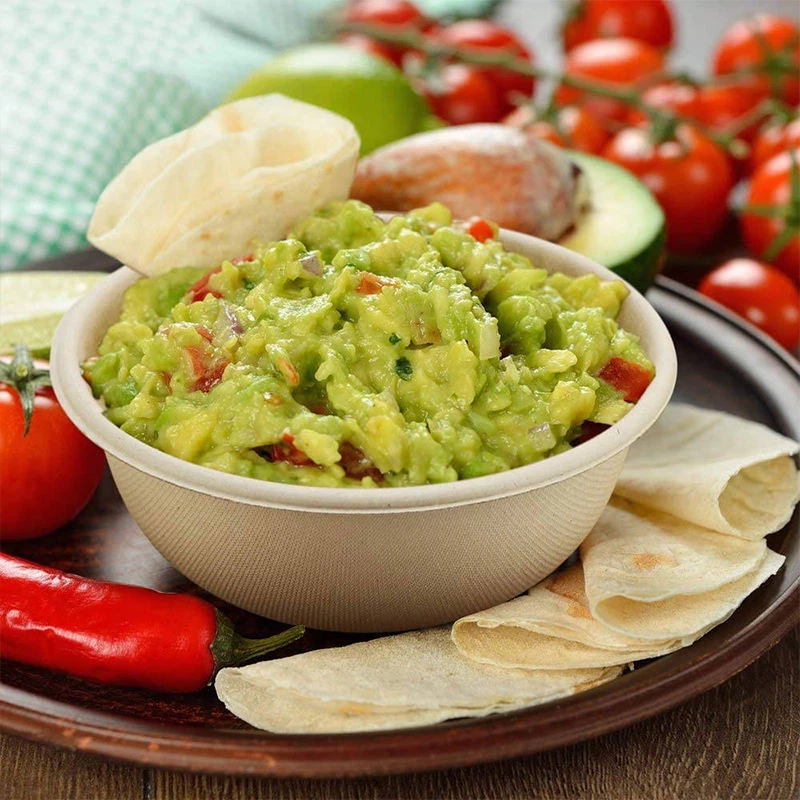 Compostable Takeout Sugarcane Dinner Container - usage