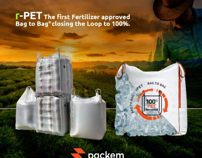 The first RPET fertilizer bag The first RPET fertilizer bag