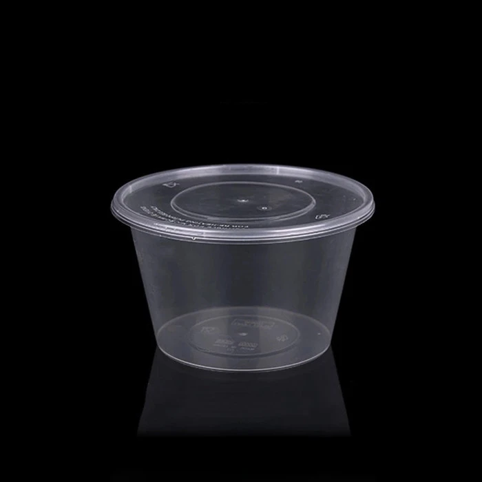 Disposable PLA Salad Soup Fruit Mixing Box