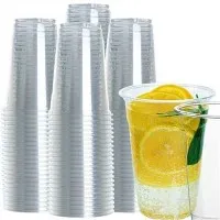 16 OZ Crystal Clear Diposable Bio PLA Cup