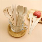 Biodegradable Disposable Wood Cutlery