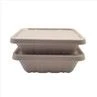 Disposable Sugarcane Pulp 450ml Lunch Box