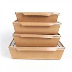Paper Food Packaging With Lids