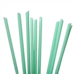Bio Cornstarch Drinking Straws Green Color