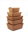 Disposable Kraft Brown Takeout Container