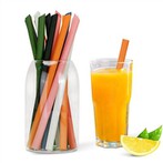 Disposable PLA Bubble Drinking Straws Asst.