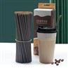 Eco Biodegradable PLA Coffee Grounds Straw