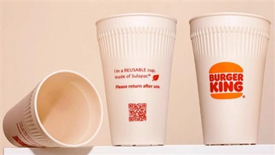 Polylactic Acid (PLA) Injection-molded Water Cups, Chemically Recyclable Afte...