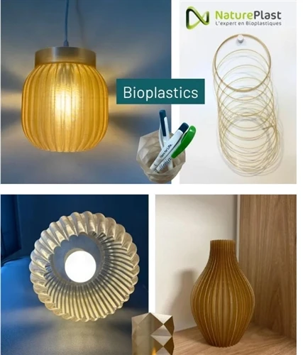 French Companies Launch Algae-Based PLA Blend For 3D Printing And Home Design...
