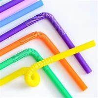 Free Sample Disposable Compostable Curved Straw Supplier