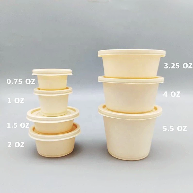 Biodegradable Cornstarch 075oz Cup With Lid 2 Biodegradable Cornstarch 075oz Cup With Lid 2