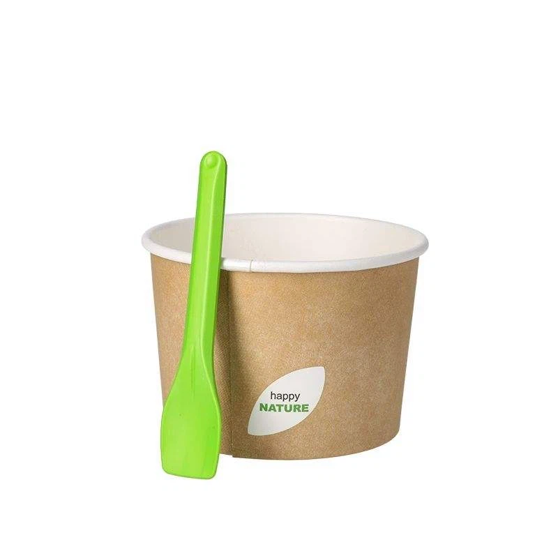 Eco-Friendly Compostable CPLA Ice Cream Spoon Eco-Friendly Compostable CPLA Ice Cream Spoon