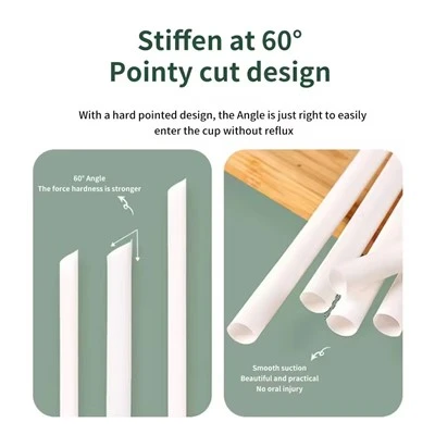 Biodegradable PLA Straws For Party Boba Tea With Custom Logo 190mm/230mm price