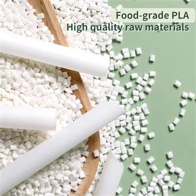 Biodegradable PLA Straws For Party Boba Tea With Custom Logo 190mm/230mm suppliers