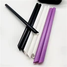 Compostable PLA Straws With Sharp End For Bubble Tea Sealed Cups