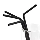 Diposable Black Cocktail PLA Polylactic Acid Straws